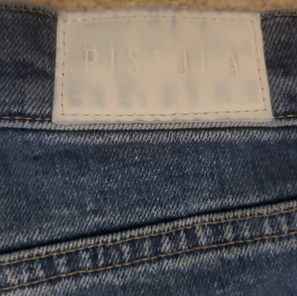 Pistola Anthropologie Dana High Rise Classic Flare Hyde Denim Jeans Sz 29 (8) - Picture 11 of 12